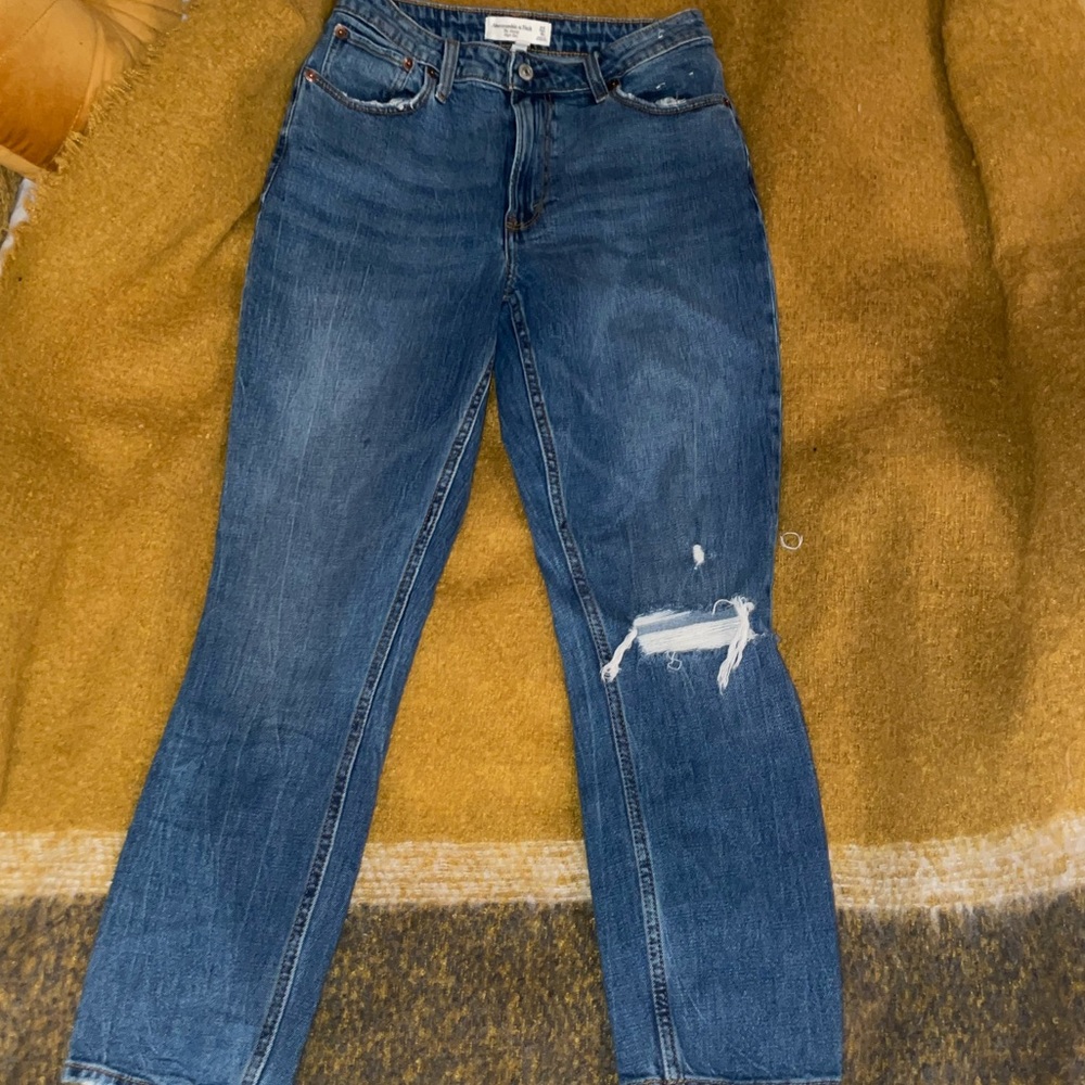 Abercrombie & Fitch The Skinny High Rise Curve Love Size 27 (4 Regular)